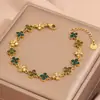 Pulsera Popular Transfronteriza, Pulsera de Acero de Titanio con Corazón de Amor y Circonita que No se Desvanece, Pulsera de Nicho de Lujo de Gama Alta para Mujeres