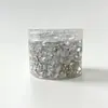 Tachinhas Cabeça de Bola Ouro Rosê, 200 Peças, Tachinhas Cabeça Redonda, Tachinhas em Forma de I, Tachinhas de Feltro Estilo Ins para Parede, Tachinhas Transparentes Cabeça Grande, Tachinhas Cabeça de Bola