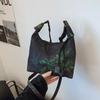2025 Bolsas Crescent Estilo Chino Nuevo para Mujer Bolso de Hombro Cruzado de Hilo de Nube Fragante Bolso de Mano Estilo Nacional Bolso Dumpling