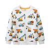 Novos produtos atacado primavera e outono suéter infantil camisa base infantil meninos e meninas bebê desenho animado suéter de peça única geração