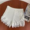 Pantalones de Seguridad JK Anti-Encaje Encaje Verano Leggings Delgados Ropa Exterior Shorts de Seguro de Alta Elasticidad Ropa Exterior para Mujer
