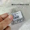 Rhinestones Explosivos de Fondo Plano para Arte de Uñas con Circonita, Mini Pequeños Rhinestones de Fondo Plano Facetados Marquise Lágrima Blancos, Decoraciones para Uñas al por Mayor