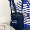 Bolso de Lona de Mezclilla de Gran Capacidad para Mujer 2024 Nuevo Bolso de Hombro de Moda Bolso Tote de Moda para Exteriores y Commuter