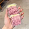 2026 Nuevo Estilo Coleta sin Costuras para el Cabello para Niños, Banda Elástica Alta Duradera, Versátil para la Escuela, Cuerda para el Cabello de Niñas