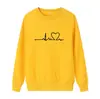 Sudadera de Felpa con Cuello Redondo, Estilo Casual Otoño e Invierno 2026, Estampada, Corte Holgado, Pareja, Ropa Deportiva