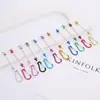 Hebilla de alpinismo con cuentas para manualidades creativas, bolso de mujer, joyería, llavero colgante de metal caliente transfronterizo, disponible al por mayor