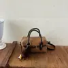 Bolso Boston de alta gama transfronterizo, nuevo estilo casual y retro, bolso de hombro y bolso cruzado de moda