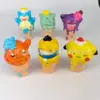 Amazon Squishy Animal Brinquedo para Alívio de Estresse PU Rebound Lento Desenho Animado Boneca Cápsula Caixa Surpresa Animal Brinquedo para Alívio de Estresse
