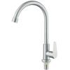 Torneira de rolamento de esferas em aço inoxidável 304 4 pontos fria única torneira de cozinha pia de lavagem de vegetais doméstico