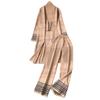 Estilo Coreano Leve Luxo Simples Tricotado Elegante Conjunto Feminino Inverno Gola Alta Suéter Cardigan Casaco Calças de Cintura Alta Slim