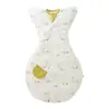 Manta Envolvente para Bebé Transpirable Saco de Dormir Envoltura para Bebé Algodón Puro Manos Arriba Recién Nacido Anti-Sobresalto Primavera/Verano Estilo Rindición Manta Anti-Patadas