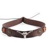 Chapéu de cowboy de fábrica pode ser combinado com cinto decorativo vestido cinto de roupa faça você mesmo chapéu de palha chapéu redondo acessórios de cinto cinto
