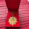 China Life Insurance 30 Años de Dedicación, 20 Años de Unidad y Mérito Medalla Conmemorativa Caja de Libro Adorno, Regalo Personalizado de Agradecimiento para Clientes Corporativos