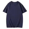 Camiseta de manga corta, tejido CVC, corte regular, cuello redondo, 180g, unisex, adecuada para actividades grupales, personalizable con logotipos, una excelente opción para ventas transfronterizas
