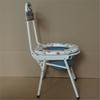 Suministros del Fabricante Silla de Inodoro Portátil, Respaldo Alto, Silla de Inodoro Plegable para Mujeres Embarazadas, Personas Mayores y Discapacitadas en Casa
