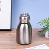 Nova Caneca Térmica Gordinha Simples e Portátil de Aço Inoxidável, Copo Prático para Estudantes, Homens e Mulheres, Copo de Água Mini de Bolso Fofo