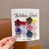 Pinza para el Cabello de Tela Todo Incluido para Bebé, Pinza para el Cabello de Flor Linda, No Daña el Cabello, Pinza para Cabello Fino, Pinza para el Cabello, Personalización de Accesorios para la Cabeza