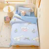 Funda de edredón infantil Clase A pieza única niño niña 120x150x200 algodón puro funda de edredón de bebé funda de edredón juego de tres piezas para jardín de infantes