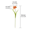 Fiorera Clivia Estilo INS Flores Artificiais para Decoração de Casa Flores Falsas Atacado Buquês de Mão Decorações de Casamento Transfronteiriças