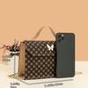 Bolso de mano estampado de lunares estilo extranjero 2025 nuevos bolsos simple combinable bolso cuadrado pequeño bolso transfronterizo de gran venta bolso de mujer