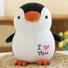 Amor pingüino amor peluche juguete muñeca de boda niños regalo puesto muñeca acuario muñeca al por mayor