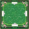 Alfombrilla para mesa de mahjong de estilo americano más vendida, hecha de tela Jiaji, impermeable, con base de goma, antideslizante, reductora de ruido, resistente al desgaste, adecuada para entretenimiento en casa