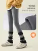 Tutu Elefantito Ropa Infantil Leggings Forrados de Felpa para Niñas 2026 Otoño/Invierno Nuevo Estilo Pantalones Infantiles para Exterior, Tallas Mediana y Grande