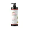 Champú Jabonoso Refrescante de Jugo de Jengibre, Bayas de Jabón, Polygonum Multiflorum, Extracto de Planta de Semilla de Té Anticaspa, Nutritivo para el Cabello, Voluminizador, Eliminador de Grasa