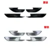 Adecuado para Toyota Rav4 26 Modelos, Placa Protectora Trasera, Tira de Umbral Modificación, Tiras Antirrayaduras Delanteras y Traseras, Cubierta Antipolvo para Altavoces