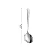 Aço Inoxidável 304 Colher Moderna Colher de Sobremesa Padrão Martelado Padrão Diamante Colher Pequena Colher de Sopa Doméstica Colher Redonda Colher de Jantar de Restaurante Utensílios de Mesa