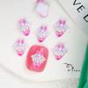Nuevos accesorios de manicura Sanrio Series Mini Resina Kulomi Yugui Perro Merlot Wear Armor Accesorios