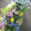 Arco de Cuerno Simulado Estilo Bosque Transfronterizo Decoración de Fondo para Área de Bienvenida de Escenario de Boda Accesorios para Fotografía de Eventos de Boda