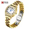 Reloj Explosiones Transfronterizas Nuevo de O'Fannie con Diamantes Escala Romana Reloj de Cuarzo para Mujer Reloj Impermeable para Mujer