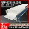 Fabricante de Transportador de Placa de Cadena de Plástico Flexible Línea de Montaje de Correa de Malla de Polipropileno de Grado Alimenticio Personalizada Transmisión Tipo Deflector Máquina