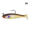 Isca Artificial Transfronteiriça 6cm 6g Herring Cauda em T Isca Biônica Anzol Único Cauda em T Peixe de Chumbo Pvc Submersível Isca Macia Atacado