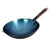 Wok doméstico tradicional de la vieja escuela wok de fondo redondo wok de hierro wok antiadherente wok para saltear wok sazonado sin recubrimiento wok para saltear sin sazonar