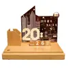 Luz de Noite Personalizada, Porta-Canetas Criativo, Luminária de Mesa em Acrílico, Presente de Aniversário para Celebrações Corporativas e Formaturas Escolares, Feito de Acordo com o Seu Design