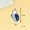 Pingentes de Liga para Artesanato com Óleo Pingando - Série Ártica: Pinguim, Urso Polar, Boneco de Neve - Pingente de Colar Cartoon de Inverno