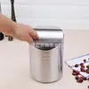 Lixeira de Mesa de Aço Inoxidável para Comércio Exterior Transfronteiriço, Lixeira Mini Armazenamento Estilosa e Criativa, Lixeira para Bancada de Cozinha