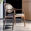 Nueva Silla Libro Estilo Chino Nogal Negro Norteamericano Silla de Madera Maciza de Alta Gama Silla de Ocio de Diseñador para Hotel Casa Grande