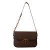 Bolso de estilo occidental para mujer 2023 otoño e invierno popular bolso de mujer de alta calidad bandolera de un solo hombro retro cadena con candado pequeño bolso cuadrado