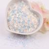 Estrellas huecas sirena flor de cerezo maquillaje de escenario infantil brillo lentejuelas diy material pegamento funda de teléfono móvil lentejuelas 10g