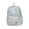 Mochila con Letra Bordada Estilo Ins Versión Coreana Mochila Escolar Estudiante Versátil Casual Simple Diseño de Nicho Mochila