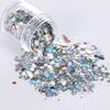 Laser Ultrafino Flash Lantejoulas Glitter em Pó Glitter em Pó Ovo Artesanato DIY Materiais de Enchimento Atacado