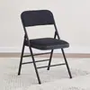 Silla Plegable para el Hogar Taburete Simple Silla con Respaldo Silla Portátil de Oficina Silla de Conferencia Silla de Computadora Silla de Comedor Silla de Dormitorio