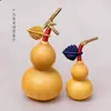 Hoja Pequeña Hilo Dorado Tejido a Mano Colgante de Hoja Tirable Accesorios de Cuerda para Colgar Piezas de Joyería DIY Venta al por Mayor