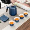 Bolsa de almacenamiento de té de viaje portátil para exteriores juego de té kung fu tetera simple taza de té caja de regalo logotipo venta al por mayor