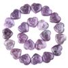 Pedra Natural de 2cm Cristal Rosa Pedra Preciosa em Formato de Coração Pedra Natural Cristal Pedra Bruta de Cristal Cristal Natural Bruto