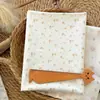 Tela 100% Algodón de 40 Hilos Estampada Digitalmente, Serie Amarilla con Frescos Patrones Florales Pequeños, Adecuada para Ropa, Accesorios para el Cabello y Ligas para el Cabello DIY