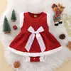 Ropa para niños de comercio exterior transfronterizo 2022 nuevo vestido para festival de Navidad